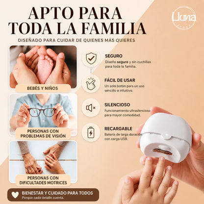 Corta uñas eléctrico