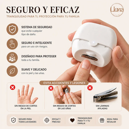 Corta uñas eléctrico